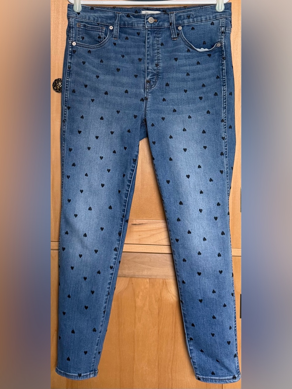 Madewell Heart Print Edition Jeans